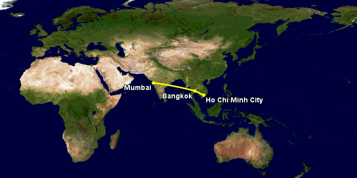 Thời gian bay từ Việt Nam bay sang Ấn Độ mất bao lâu