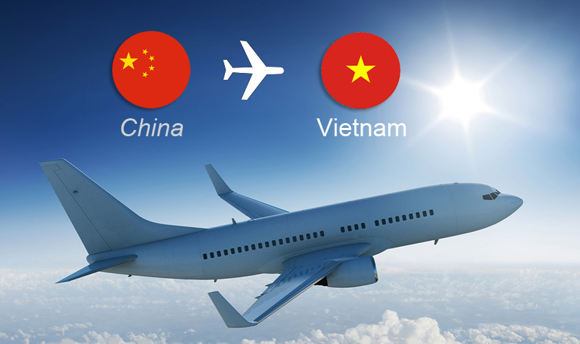Thời gian bay từ Trung Quốc về Việt Nam mất bao lâu